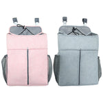 Baby Bed Organizer – Linen Pink