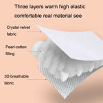 Baby Stroller Cushion Pad Pink Rabbit Ears