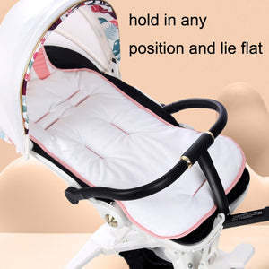 Baby Stroller Cushion Pad Pink Rabbit Ears