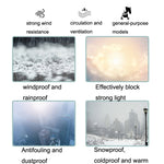 Universal Stroller Windshield Rain Cover 