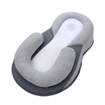 Infant Pillow Gray – Anti-Spit, Ergonomic Support