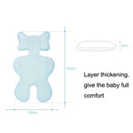 Baby Seat Mat 3D Blue 65x35cm – Breathable