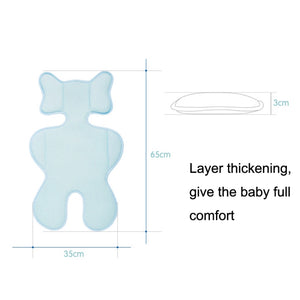 Baby Seat Mat 3D Blue 65x35cm – Breathable