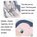 Pink Piglet Baby Cushion 75x35cm – Soft & Non-Slip Pad