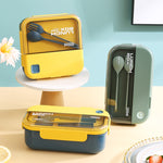 Compartment Lunch Box Green 1L – BPA-Free