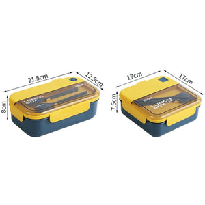 Compartment Lunch Box Green 1L – BPA-Free