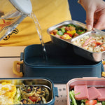 Large Capacity Insulated Lunch Box 800ml 
