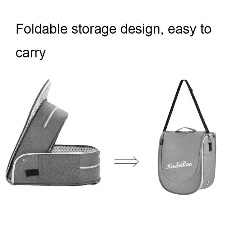Baby Crib Backpack Foldable Portable – Blue