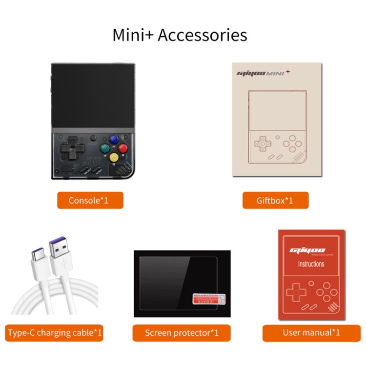 Miyoo Mini Plus Retro Console – 3.5" 