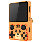 POWKIDDY RGB20S 3.5-Inch IPS Retro Handheld Game Console - 16GB + 32GB, 10,000+ Games, Open Source, Dual TF Card, WIFI Support (Black)