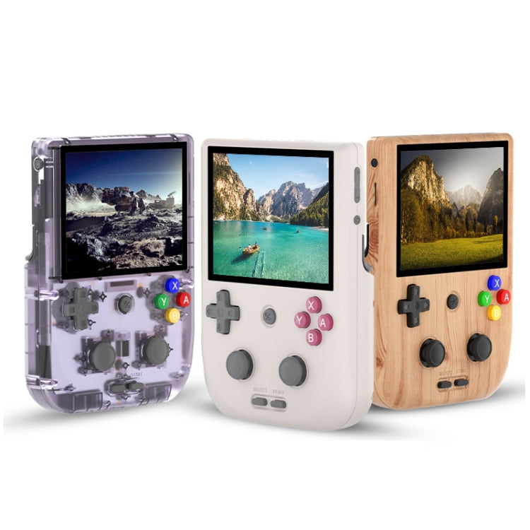 ANBERNIC RG405V Handheld Console Wood Grain