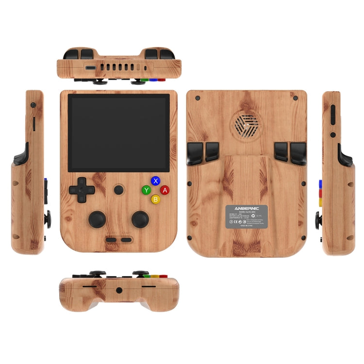 ANBERNIC RG405V Handheld Console Wood Grain