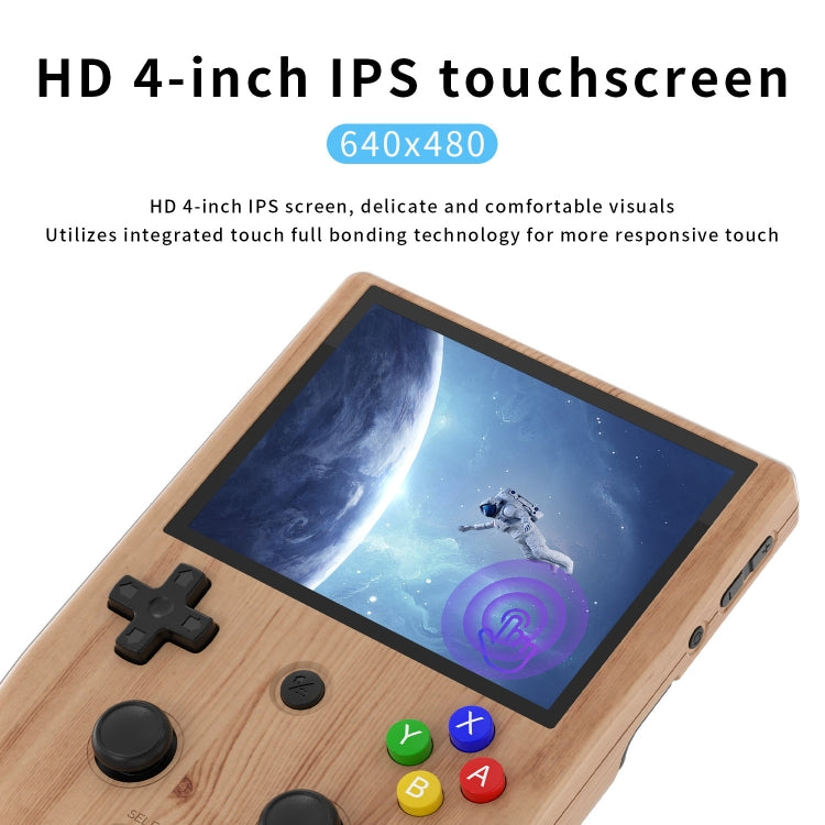 ANBERNIC RG405V Handheld Console Wood Grain