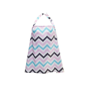 Breastfeeding Canopy Scarf with Bag - Cotton, Cloud Print 