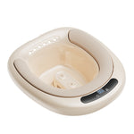 Electric Sitz Bath Bidet with Temperature Display & PU Cushion