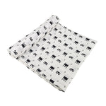 Cartoon Baby Soft Gauze Quilt Swaddle Cotton Bath Towel – Mask Design