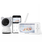 5-Inch HD WiFi Baby Monitor 