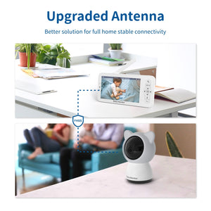 5-Inch HD WiFi Baby Monitor 