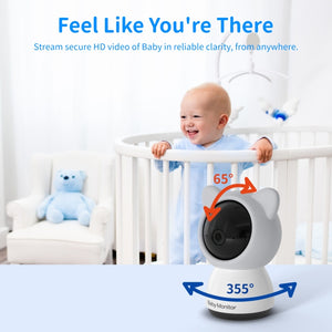 5-Inch HD WiFi Baby Monitor 