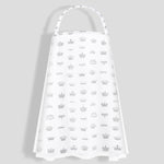 Nursing Cape & Stroller Net White Crown 
