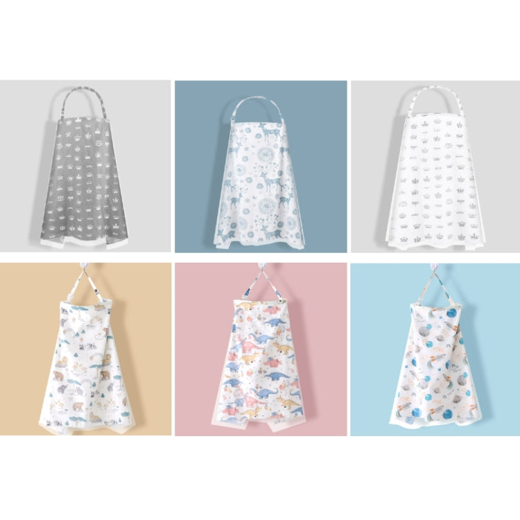 Nursing Cape & Stroller Net Panda and Elephant