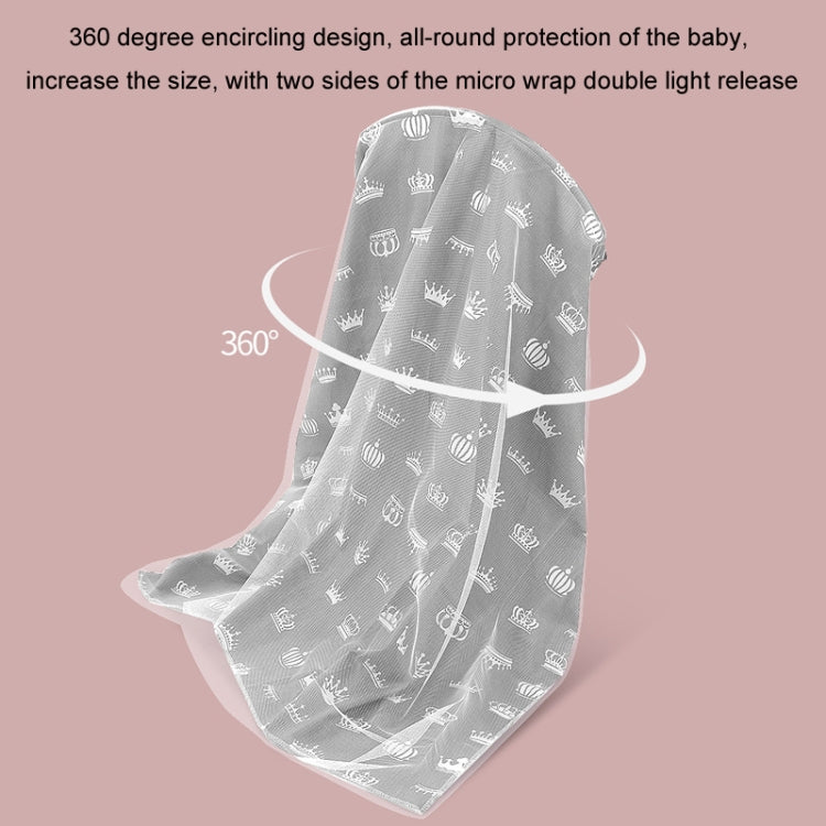 Nursing Cape & Stroller Net Panda and Elephant
