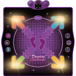 Bluetooth Dance Mat for Kids – LED Lights & Music Play Pad