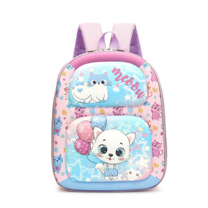 Kindergarten Kitten 3D Backpack 