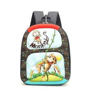 Kindergarten Monkey 3D Backpack