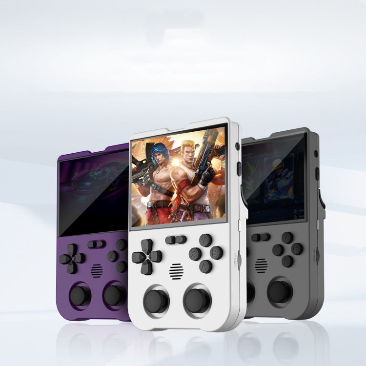 AMPOWN XU10 Handheld Game Console 3.5-Inch IPS Screen Linux System 256GB (Purple)