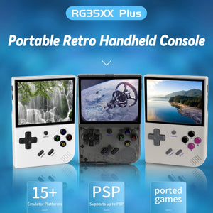 ANBERNIC RG35XX PLUS Console 64GB HDMI Black