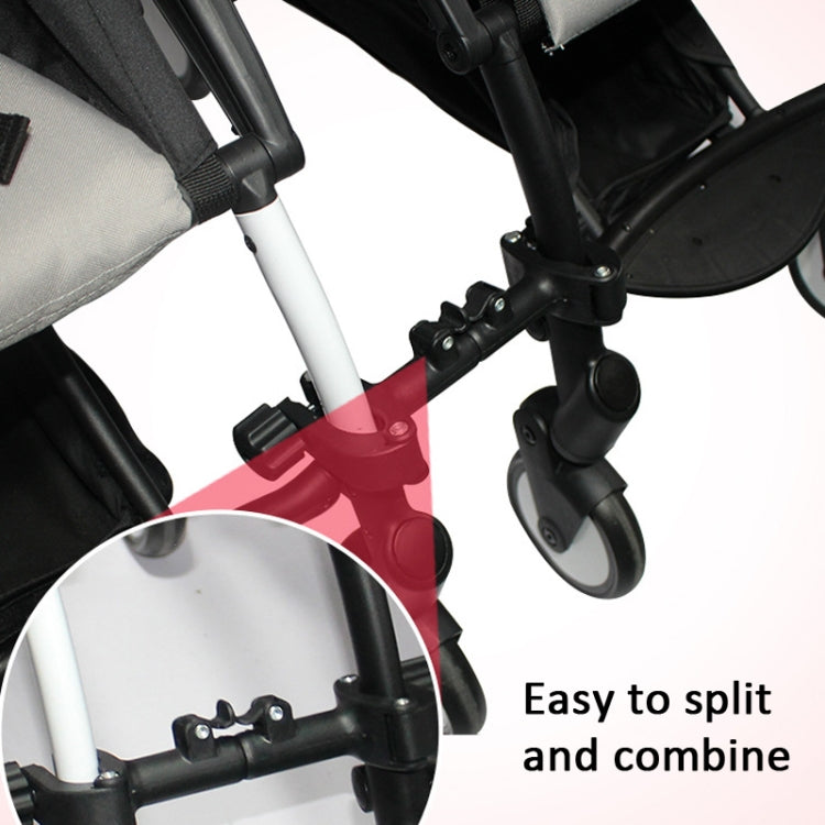 Twin Pram Connector – Universal Adjustable & Secure Fit