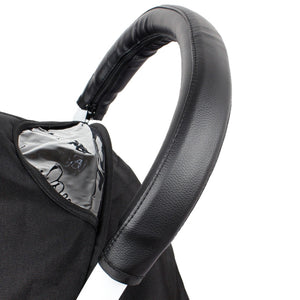 Stroller Handle Cover PU Leather – Black