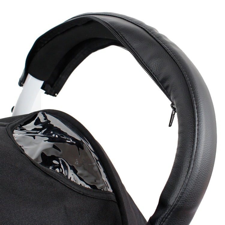 Stroller Handle Cover PU Leather – Black