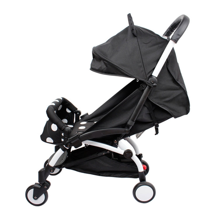 Stroller Handle Cover PU Leather – Black