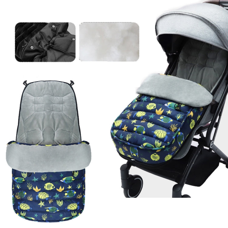 Baby Stroller Sleeping Bag 4-in-1 Underwater World