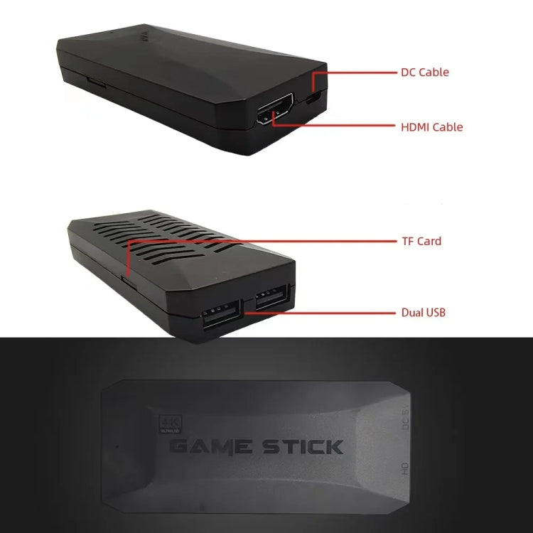 M16 4K HDMI Game Console 128G - 25 Emulators, Quad-Core