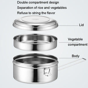 Stainless Steel Lunch Box Single Layer