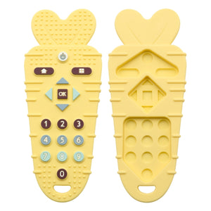 Silicone Baby Teether Stick Yellow 