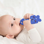 Silicone Baby Teether Stick Royal Blue