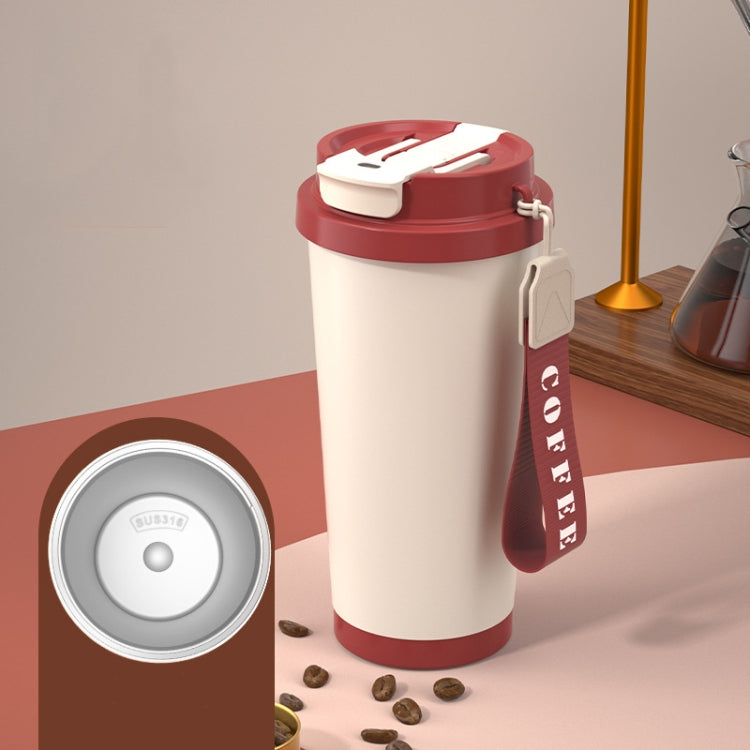 Thermos Mug 530ml Red – 316 Stainless Steel
