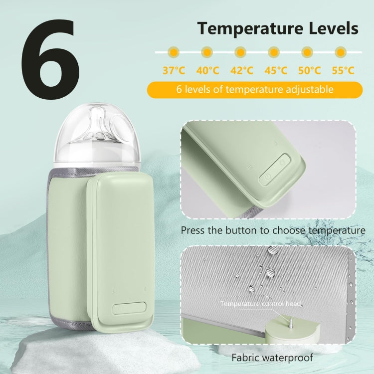 Baby Bottle Warmer Wireless 18W – Grey 