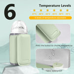 Baby Bottle Warmer Wireless 18W – Grey 