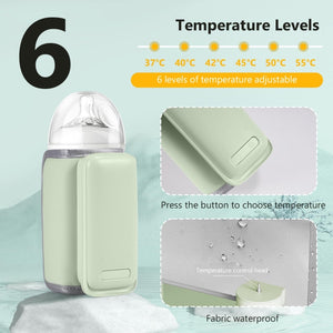 Baby Bottle Warmer Wireless 18W – Grey 