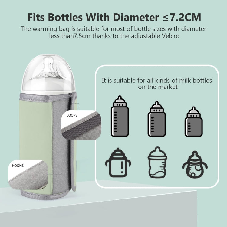 Baby Bottle Warmer Wireless 18W – Grey 