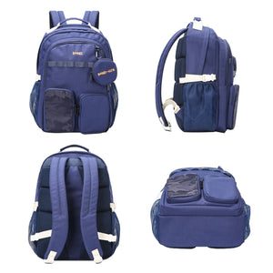 Large School Backpack Bopai 68-01729 Deep Blue