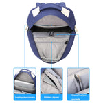 Large School Backpack Bopai 68-01729 Deep Blue
