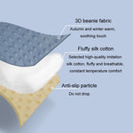 Baby Stroller Cushion Gray – Soft Velvet