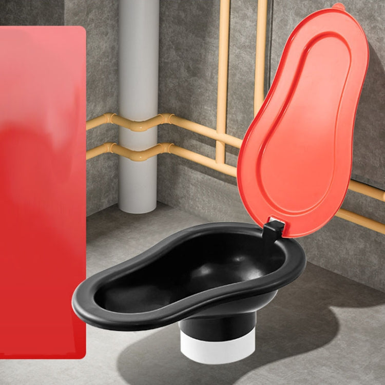 Black Disposable Squatting Toilet with Cover