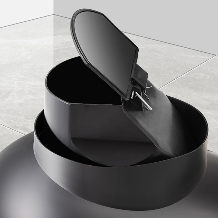 Black Disposable Squatting Toilet with Cover